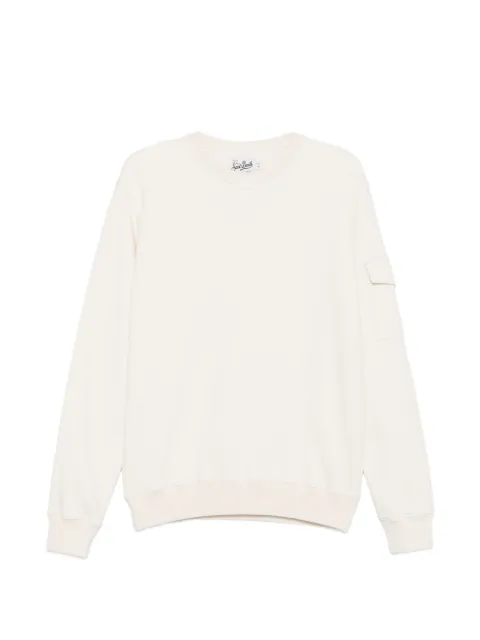 MC2 Saint Barth Chester pocket crew-neck sweater Neutrals CST0001