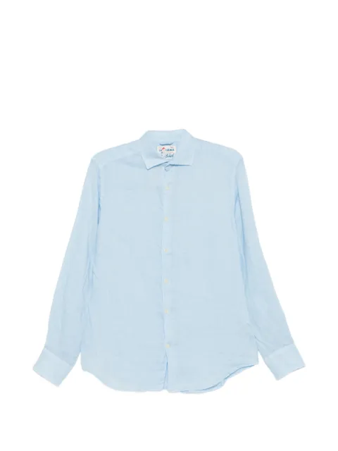 MC2 Saint Barth Pamplona classic shirt Blue PAMP001