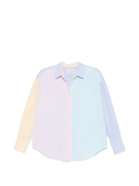 MC2 Saint Barth striped cotton shirt Blue CYS0001