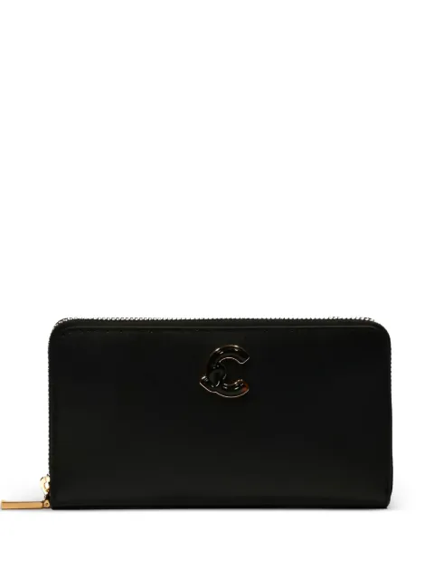 Coccinelle C-Me grained-leather wallet Black E2U4G113201