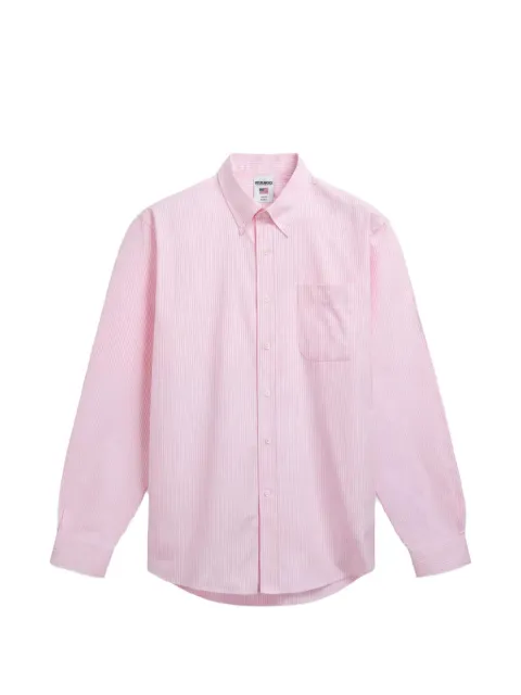 Sebago striped button-fastening shirt Pink 751271W