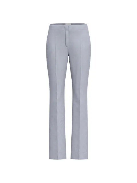 Marella pressed-crease belt-loop trousers Grey 2615131081200320003
