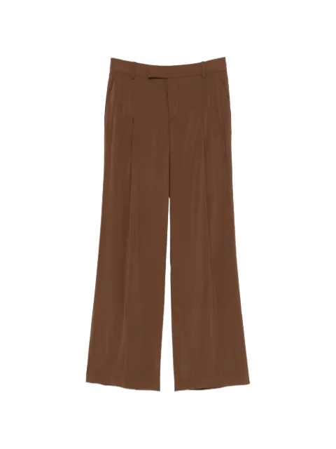 Federica Tosi pleated trousers Brown 40804407