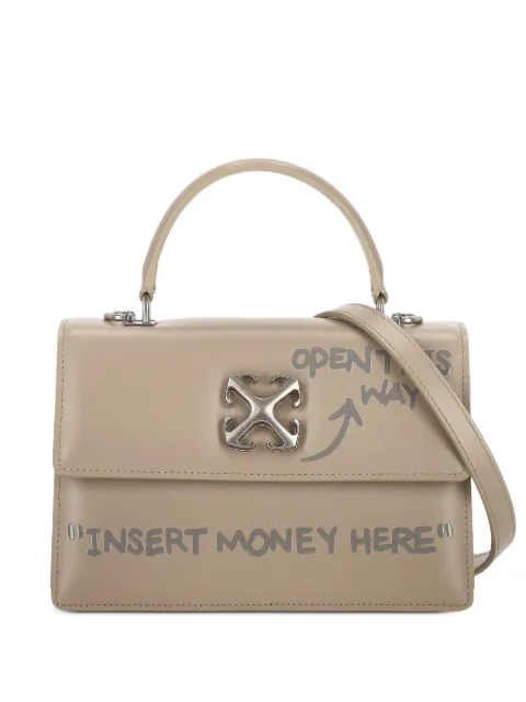 Off-White Jitney 1.4 tote bag Neutrals OWNP062S26LEA0016E6E