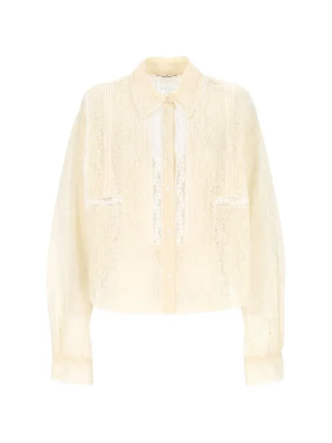 Ermanno Scervino lace shirt Neutrals D482K343APEWF20304