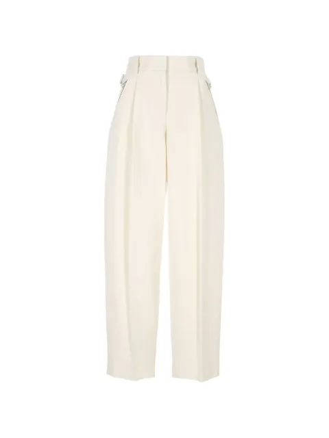 Givenchy pleated tailored trousers Neutrals BW519E164D