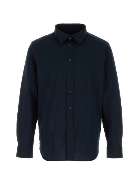 Brioni cotton shirt Blue UJNQ0LOD620