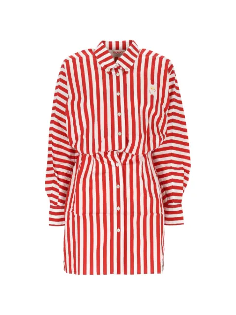 Fiorucci striped cotton shirt dress Red W26SSDRI006CO02RD01