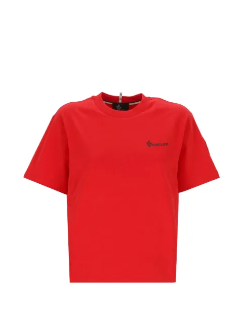 Moncler Grenoble logo-print T-shirt Red 988C0001089AZ9453