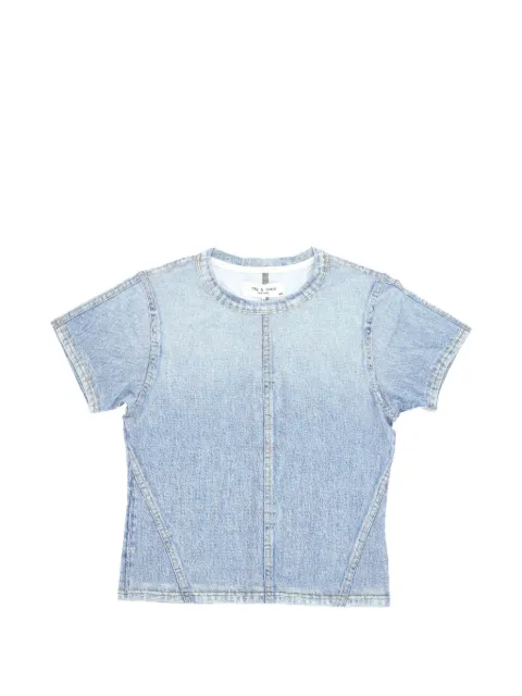 rag & bone seam-detail T-shirt Blue RC3726SSMJRARIA