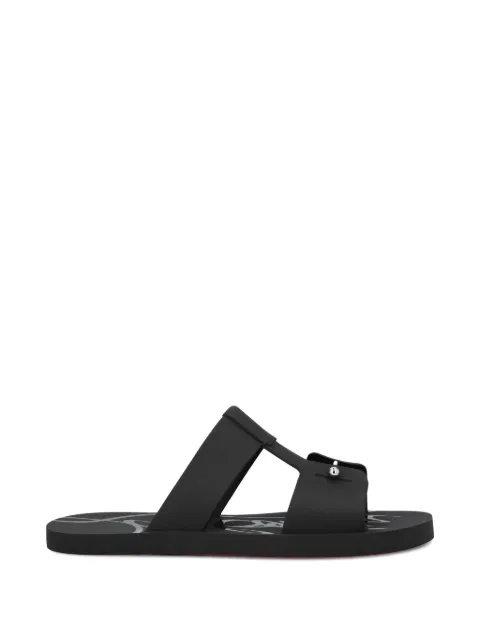 Christian Louboutin hardware-detailed sandals Black 1260621BK01