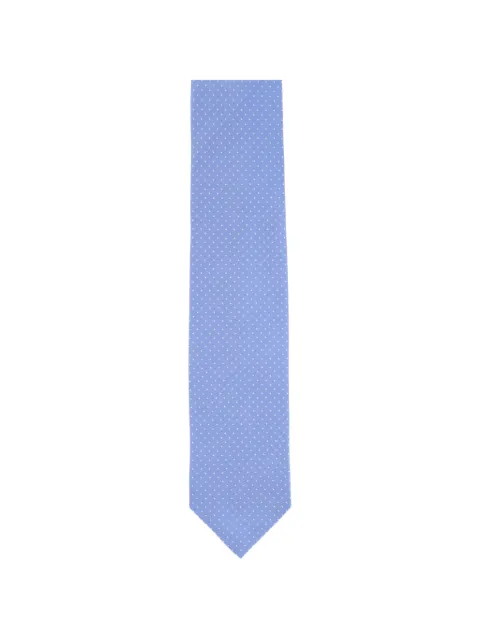 Barba polka-dot tie Blue 535130080
