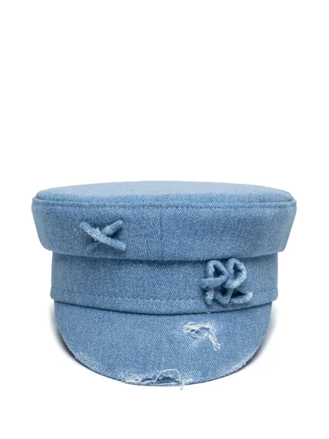 Ruslan Baginskiy frayed hat cap Blue KPC075CJNSPRVJNSRB