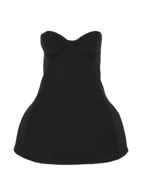 Giuseppe Di Morabito strapless mini dress Black 06PSDR704