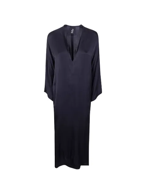 Thom Krom V-neck midi dress Black WD6103