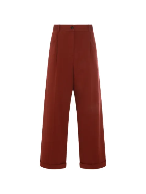 Brunello Cucinelli buttoned tailored trousers Red MH827HZ589C9093