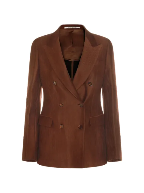 Tagliatore Parigi buttoned blazer Brown JPARIGI10B340311