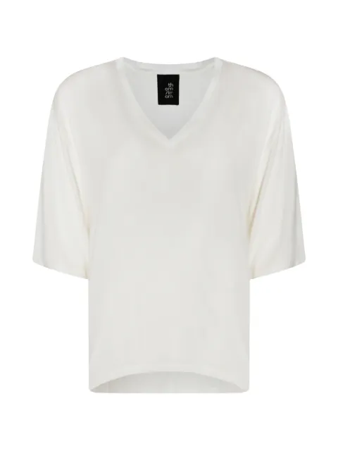 Thom Krom V-neck T-shirt Neutrals WTS6220341