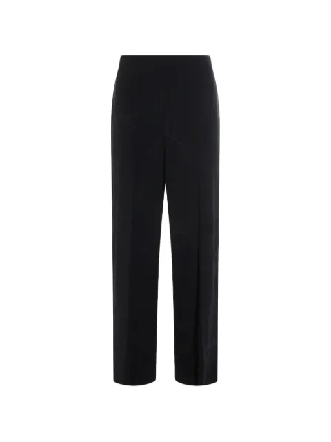 TWINSET floral-DETAIL trousers Blue 261TE2023