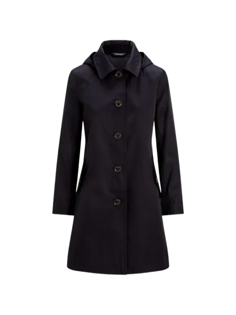 Lauren Ralph Lauren hooded button-up coat Blue 297967121005