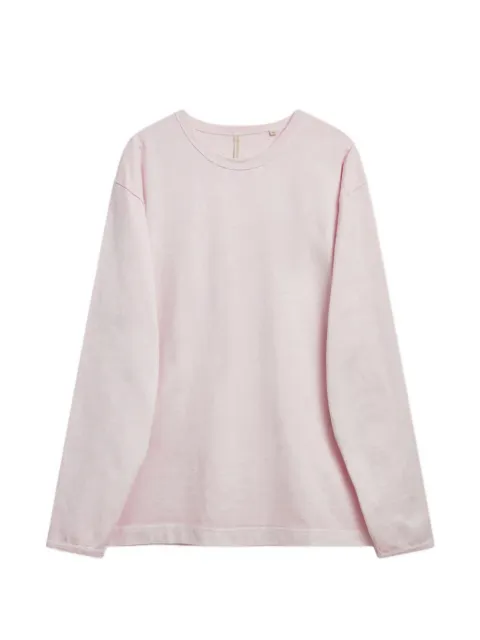 Sunflower long-sleeve T-shirt Pink 20571