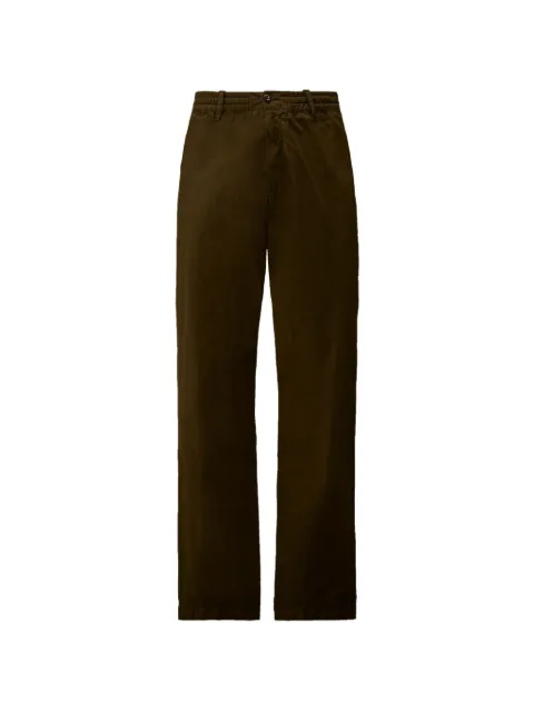 C.P. Company elasticated-waist belt-loop trousers Brown 20CMPA158A110325G683