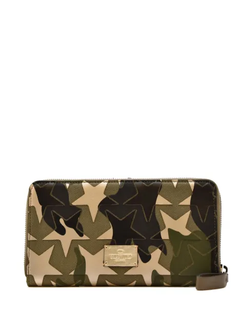 Valentino Garavani star camo wallet Green YP0569GAL