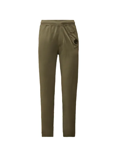 C.P. Company light-fleece track pants Green 20CMSP206A002246G921
