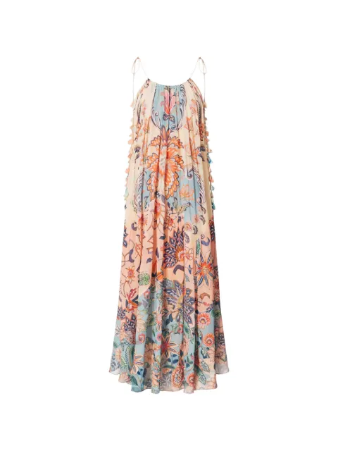 FARM Rio maxi Boho Delhi floral dress Pink 349157