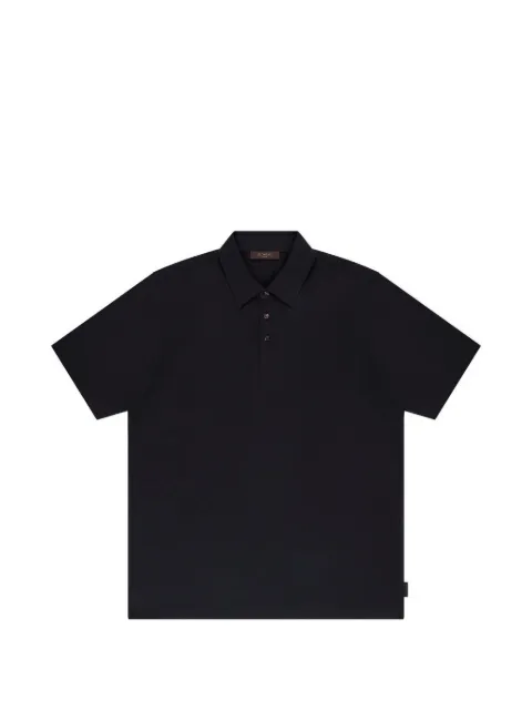 slowear logo-detail polo shirt Black 810382ZQ317