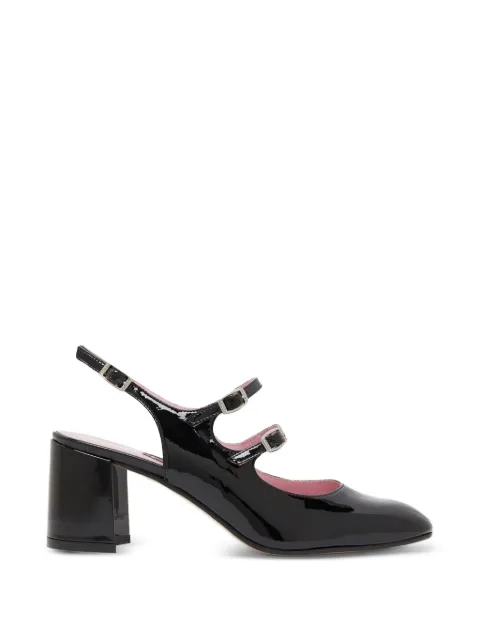 Carel Paris Banana multi strap sandals Black BANANAVERNISNOIR