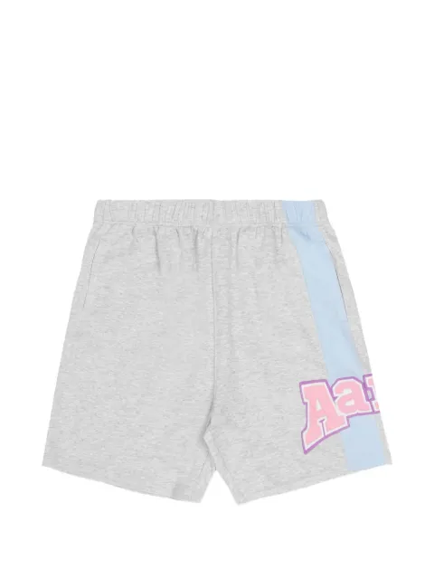 AAPE BY *A BATHING APE® embroidered logo track shorts Grey AAPSPW6980XAK