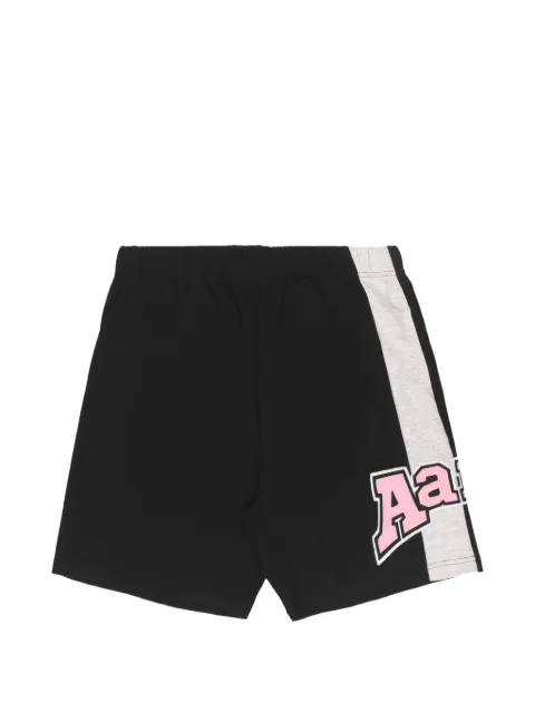 AAPE BY *A BATHING APE® logo-embroidered shorts Black AAPSPW6980XXK
