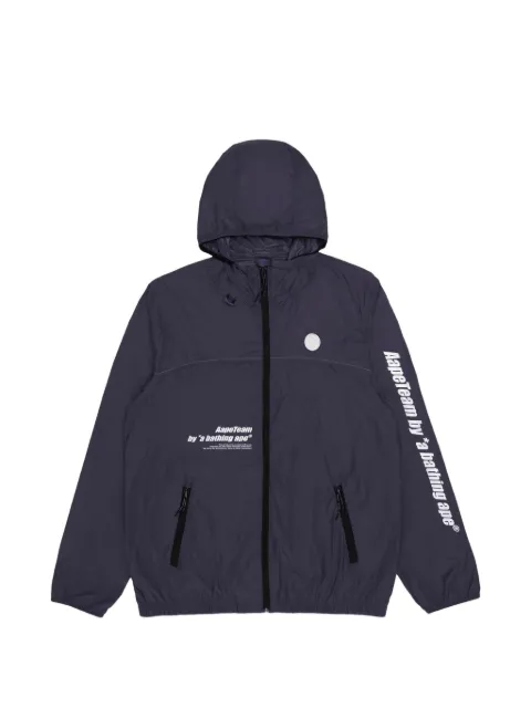 AAPE BY *A BATHING APE® Moonface hooded jacket Purple AAPLJM7584XXK