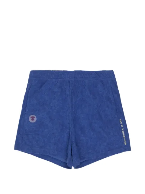 AAPE BY *A BATHING APE® elasticated-waistband shorts Orange AAPSPW6979XXK