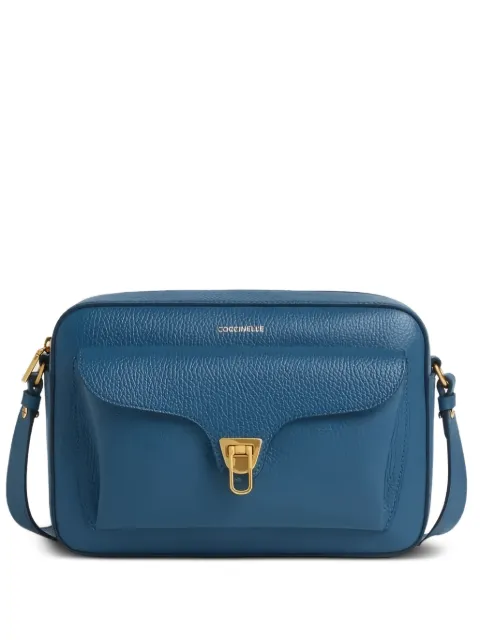 Coccinelle flap cross body bag Blue E1MF6150601