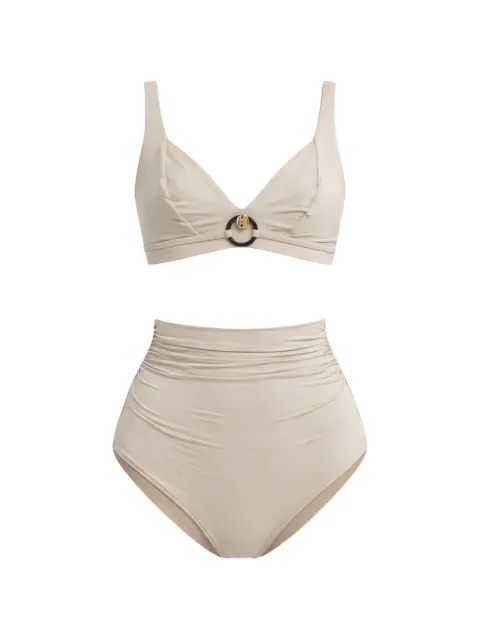 Max Mara triangle-cup bikini top Neutrals 2516821369600