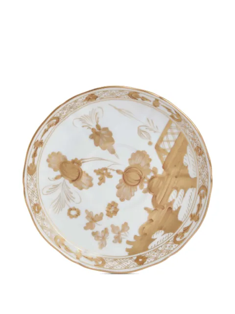 GINORI 1735 floral porcelain tea saucer White 003RG00FPT401010150G00133000ONE