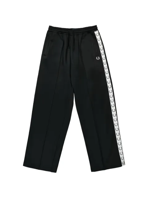Fred Perry wide-leg track trousers Black T7171102