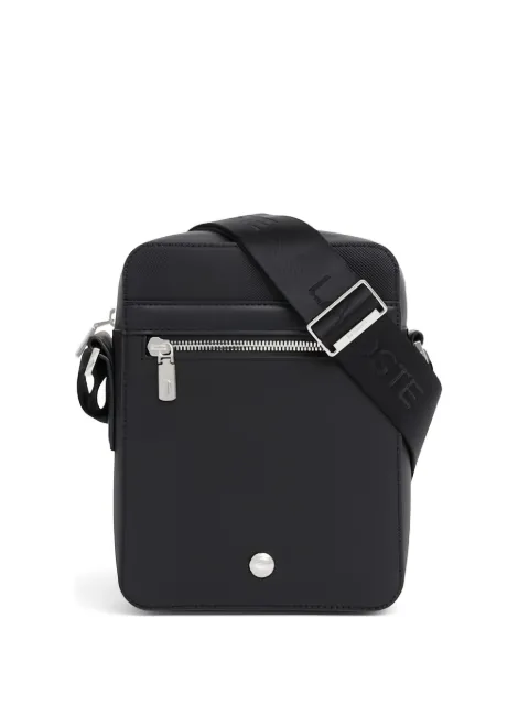 Lacoste zip detail messenger bag Black NH5272HW
