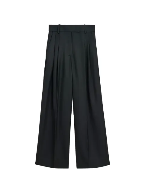 By Malene Birger Cymbaria pleated trousers Black 101829