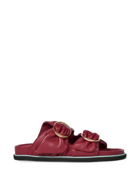 Paul Smith Camolin buckle sandals Red W1SCMN01ULEA