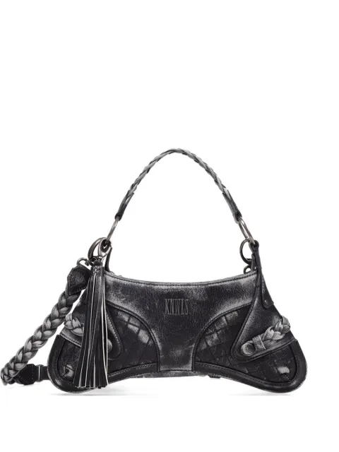 KNWLS rounded strap shoulder bag Grey SS24RAZR0MOG
