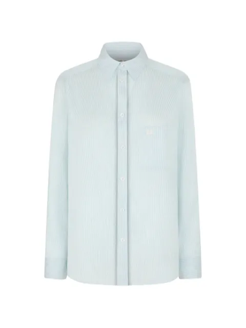 Blazé Milano Anabas pinstripe shirt Blue SHBSH08ECATAW01