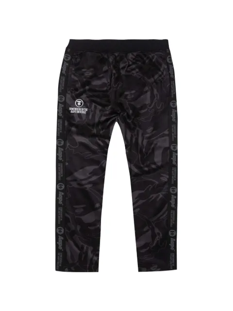 AAPE BY *A BATHING APE® Moonface camouflage track pants Grey AAPPTMA647XXL