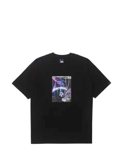 AAPE BY *A BATHING APE® graphic-printed T-shirt Black AAPTEM1286XXK
