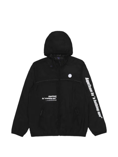 AAPE BY *A BATHING APE® Moonface hooded jacket Black AAPLJM7584XXK
