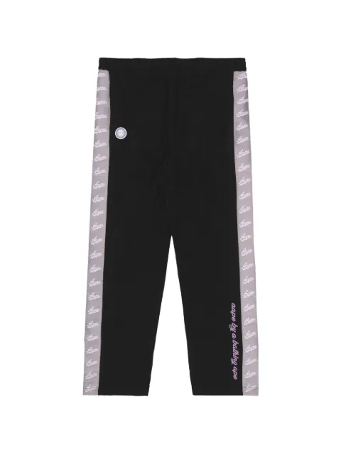 AAPE BY *A BATHING APE® logo-patch track pants Black AAPPTW6978XXK