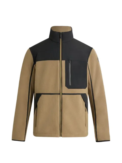 Fusalp Ofrost zip-fastening zip-pocket jacket Brown J21011113