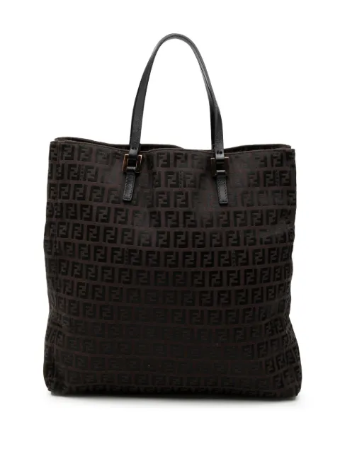Fendi Pre-Owned 2000-2010 Zucchino Canvas tote bag Brown BL8DQ95S14ZJLWU3